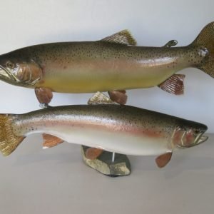 Rainbow Trout Pair Real Skin. F-105RT